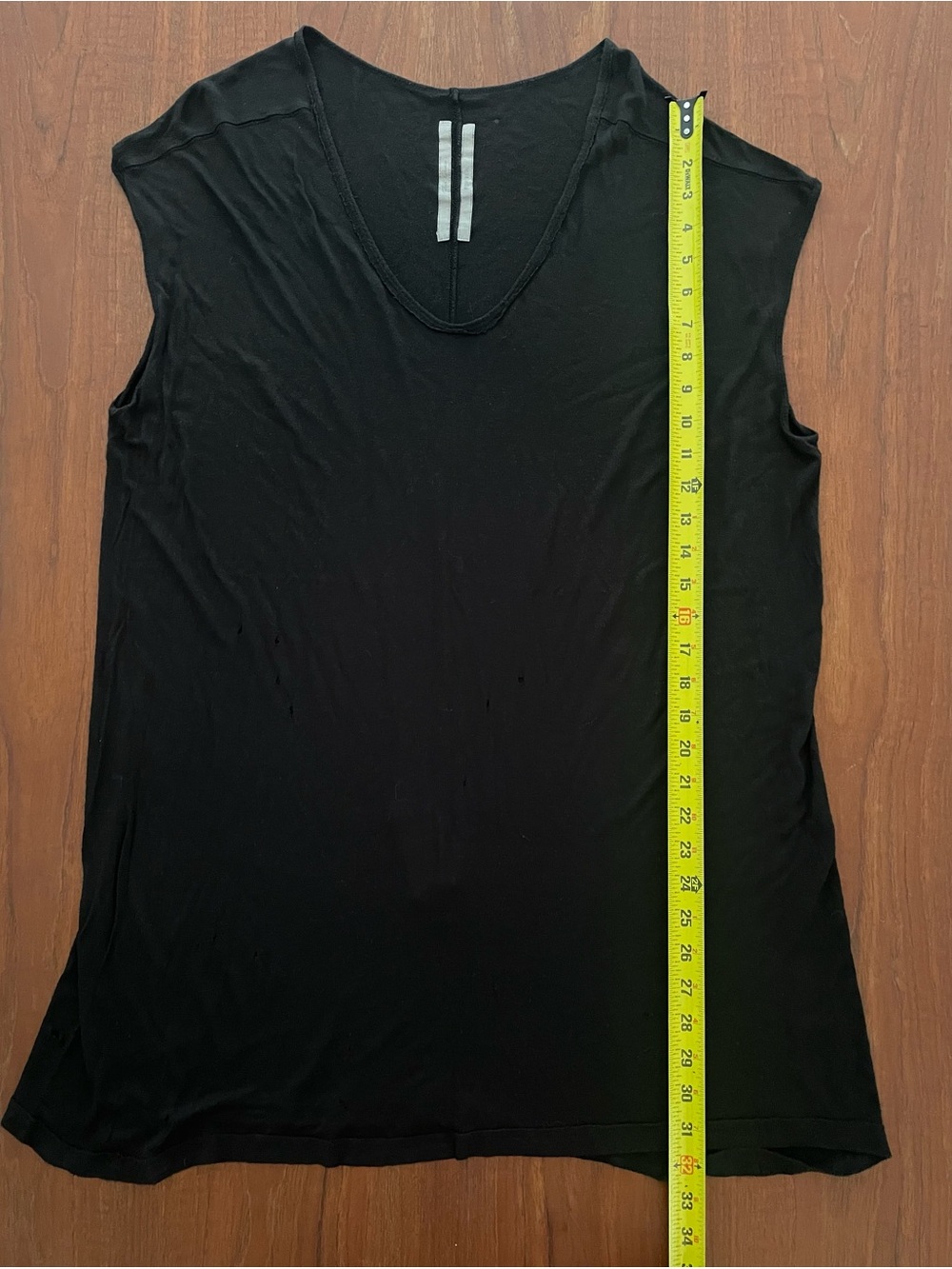 Distressed Rick Owens XL top - Picture 8 of 10